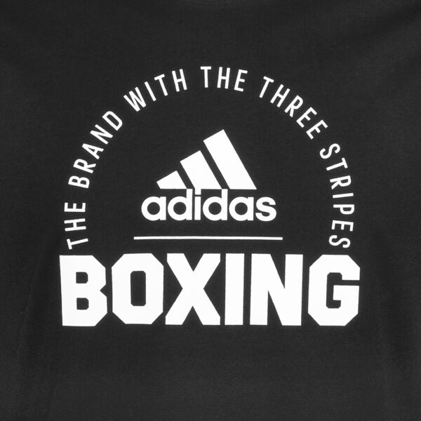 Community Boxing ärmlös T-shirt – Svart från Adidas