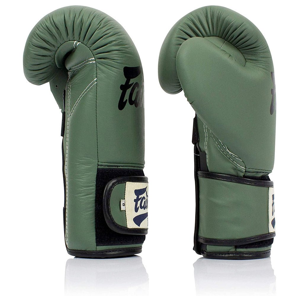 Fairtex F-Day Green Army boxningshandskar (BGV11)