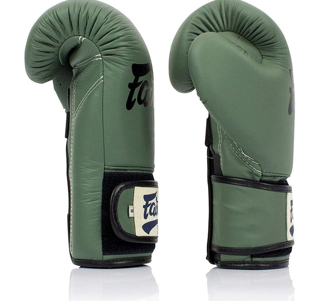 Boxing Gloves Fairtex Green Army