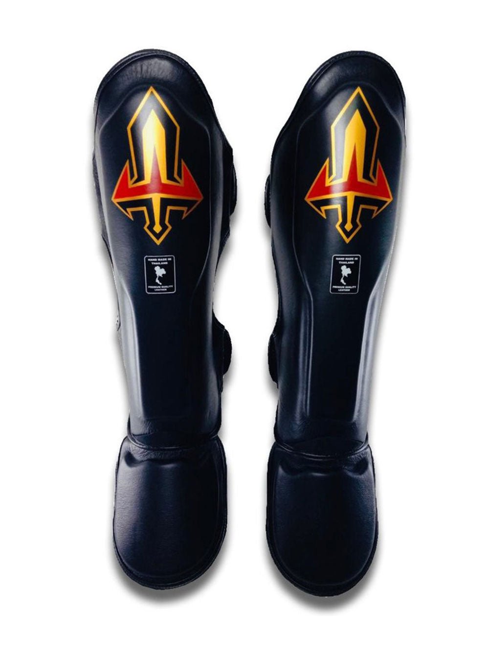 Black Muay Thai Shin Guards