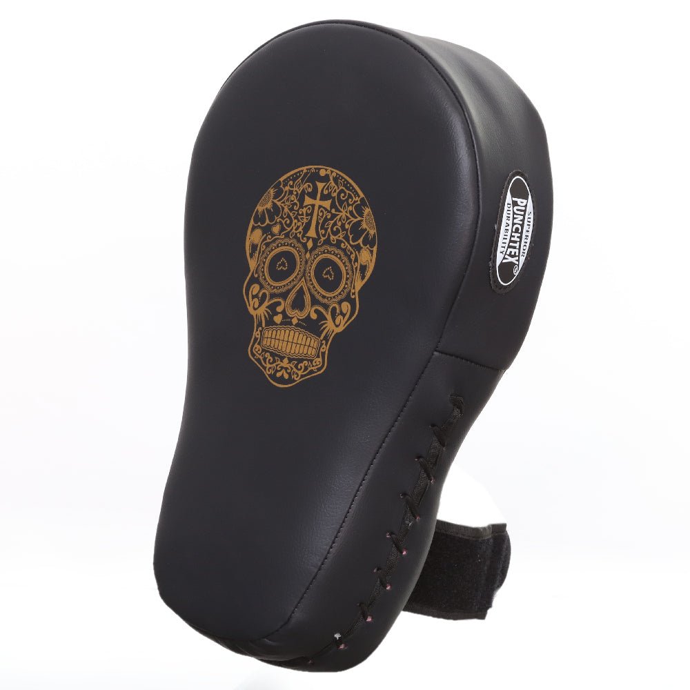 Samlarföremål Gold Skull Urban Thai Kick Pads