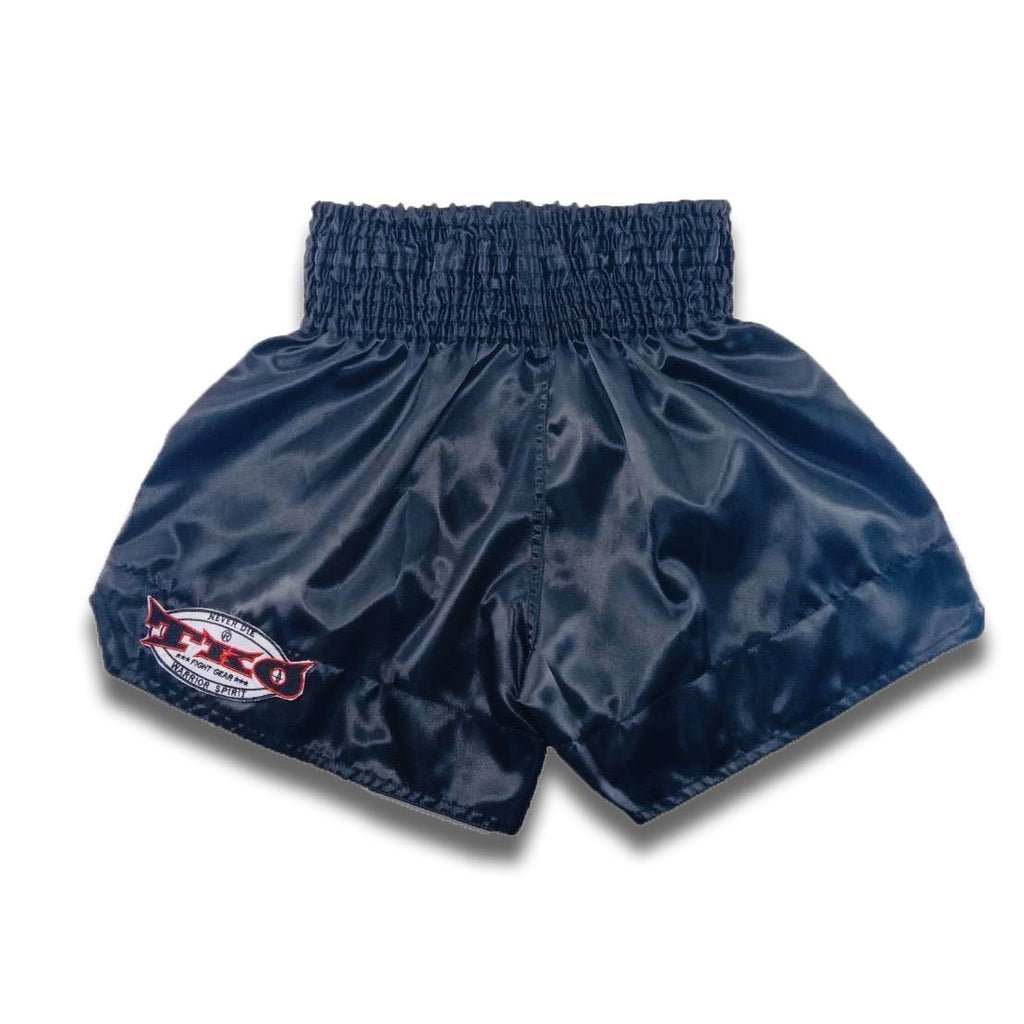 Arwut Classic Black Muay Thai Shorts Guld