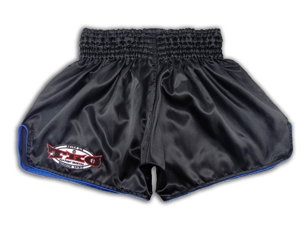 Arwut Muay Thai Shorts Svart Klassisk SV-blå