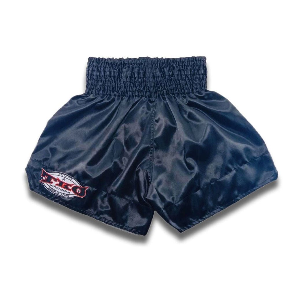 Arwut Muay Thai Shorts Svart Klassisk SV-blå