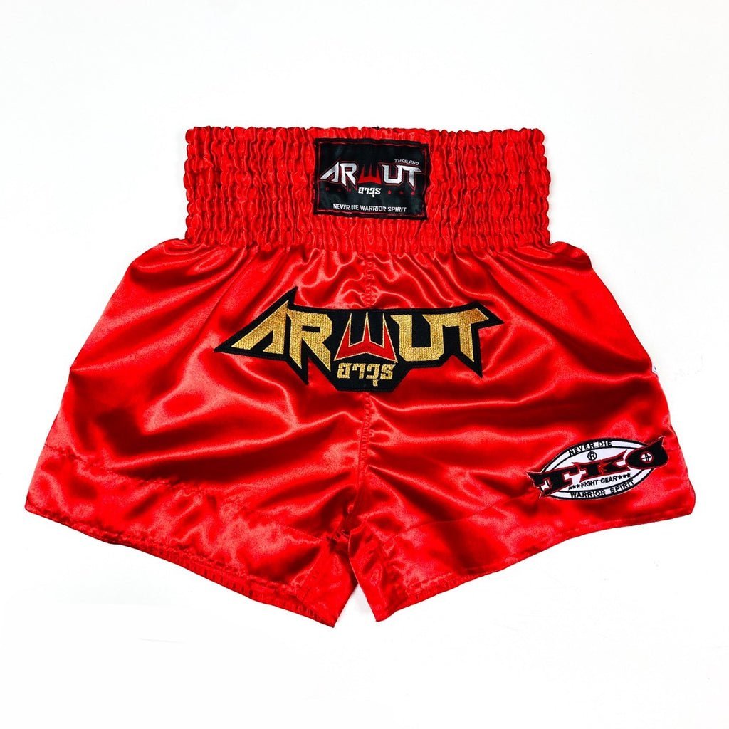 Arwut Muay Thai Shorts BS1 Röd