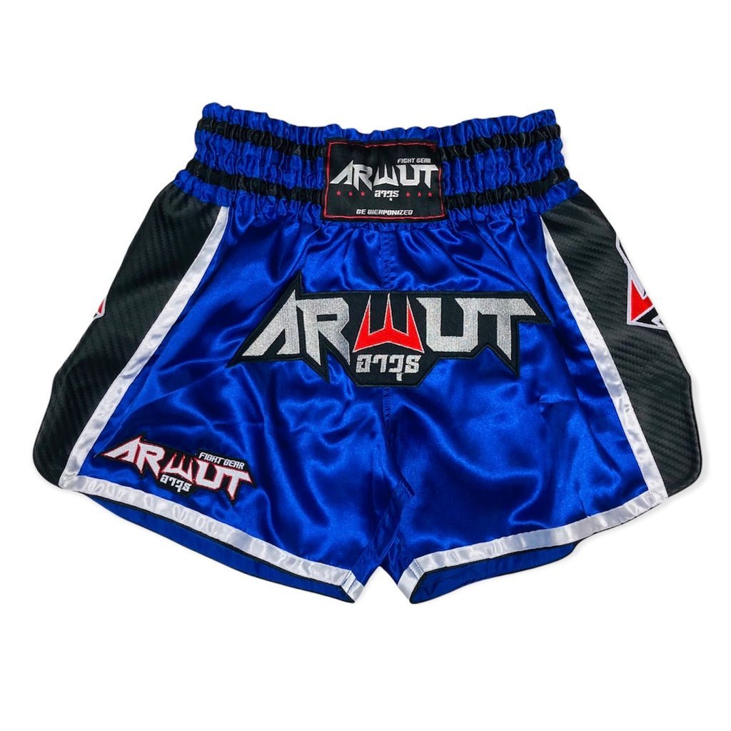 Arwut Muay Thai Shorts "Carbon" Edition