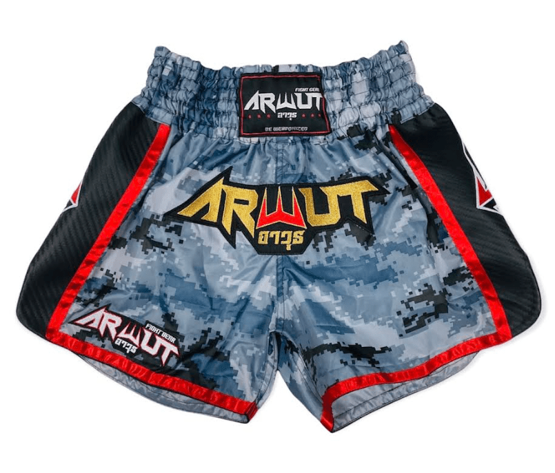 Arwut Muay Thai Shorts "Carbon" Edition