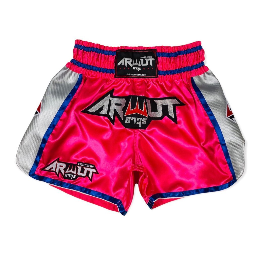 Arwut Muay Thai Shorts "Carbon" Edition