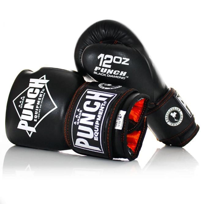 Punch Muay Thai boxningshandskar Black Diamond