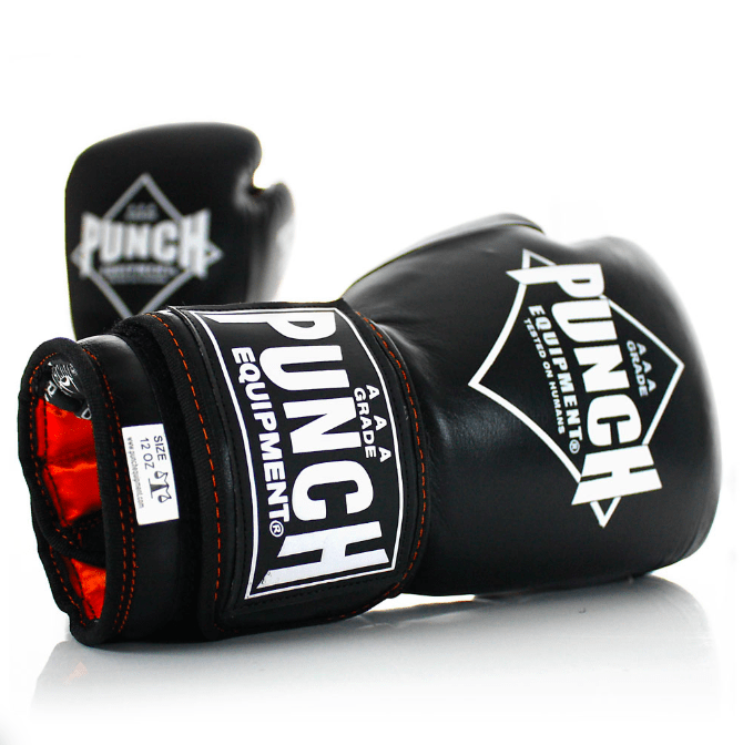 Punch Muay Thai boxningshandskar Black Diamond