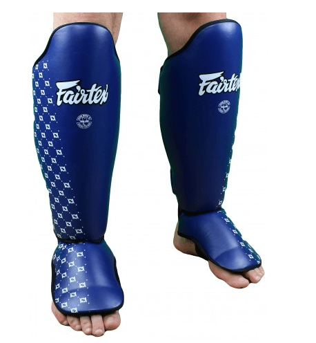 Fairtex SP5 Shin Pads Small Kids Blue