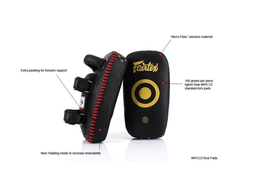 Fairtex lätta mikrofiber thaipaddor (KPLC5)