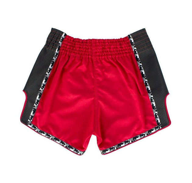Red Black MMA Shorts