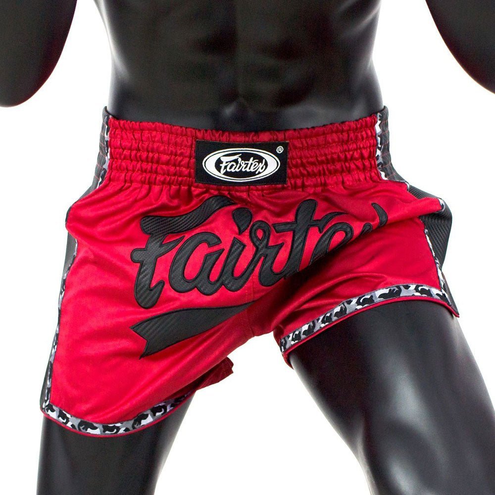 Fairtex Muay Thai Shorts - BS1703 Röd/Svart