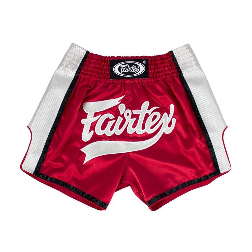 Muay Thai Shorts Red White BS1704