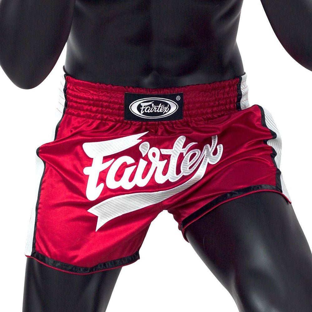 Fairtex Muay Thai Shorts - BS1704 Röd/Vit