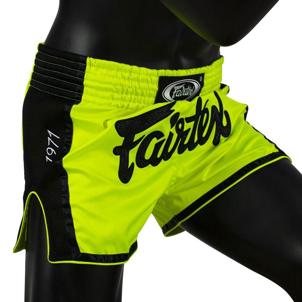 Fairtex Muay Thai Shorts - BS1706 Lime Green