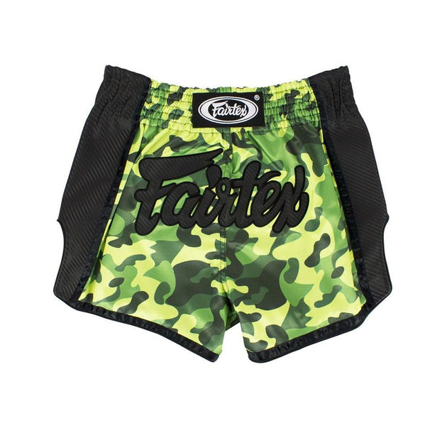 Muay Thai Shorts BS1710  Green Camo