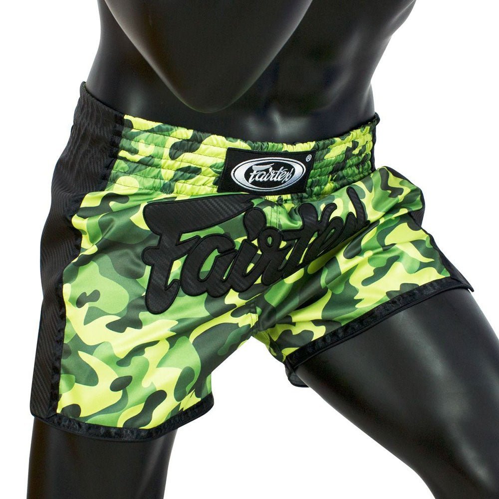 Fairtex Muay Thai Shorts - BS1710 Green Camo