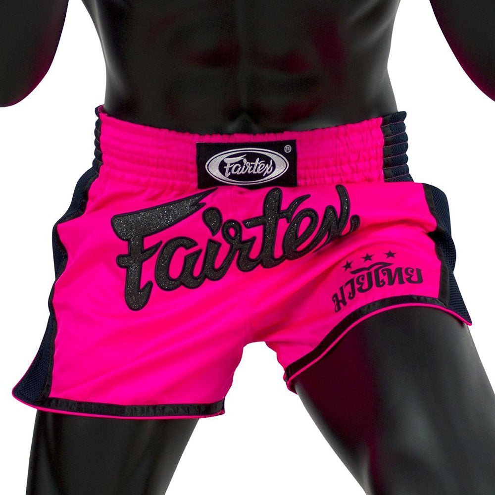 Fairtex Muay Thai Shorts - BS1714 Shocking Pink