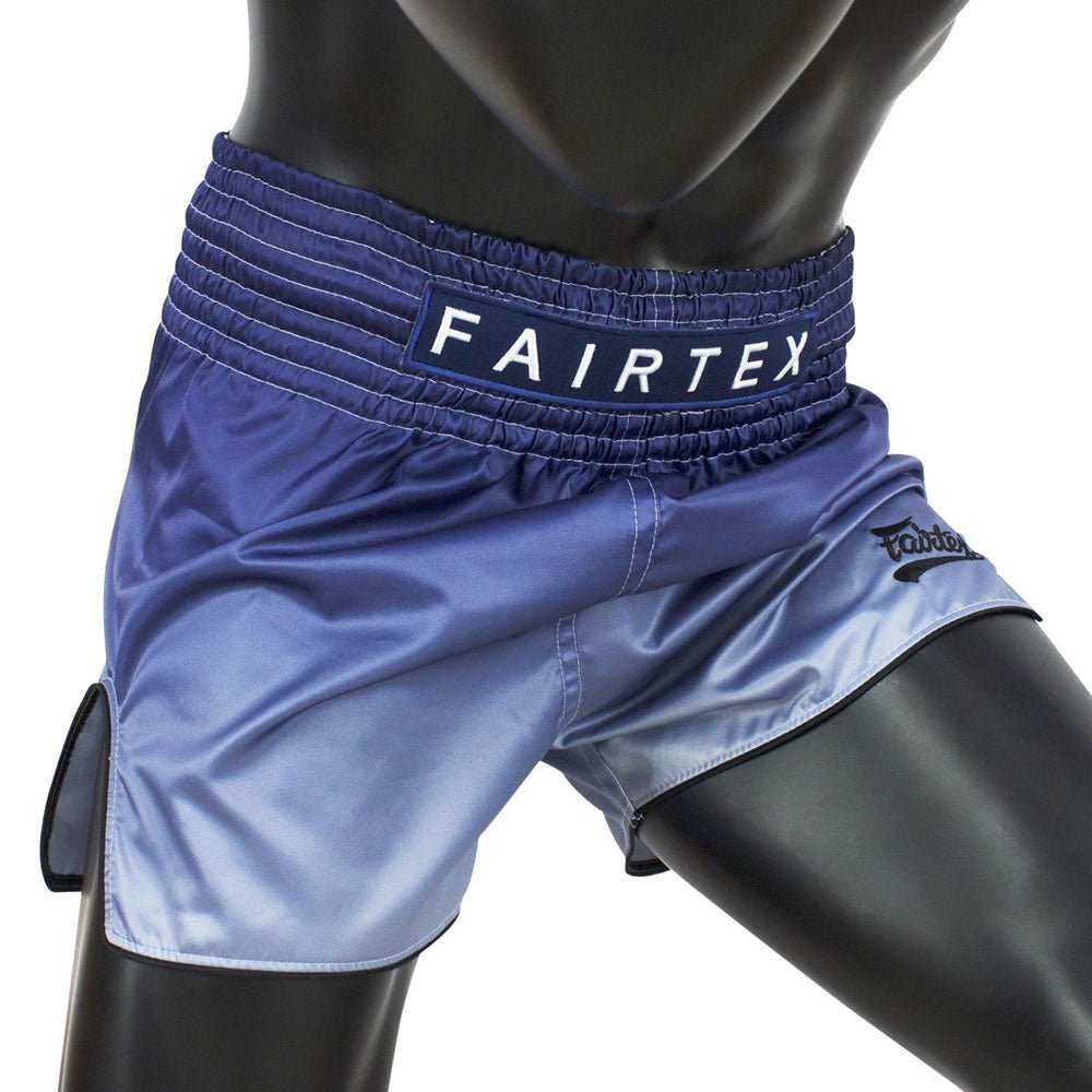 Fairtex Muay Thai Shorts - BS1905 Fade (blå)