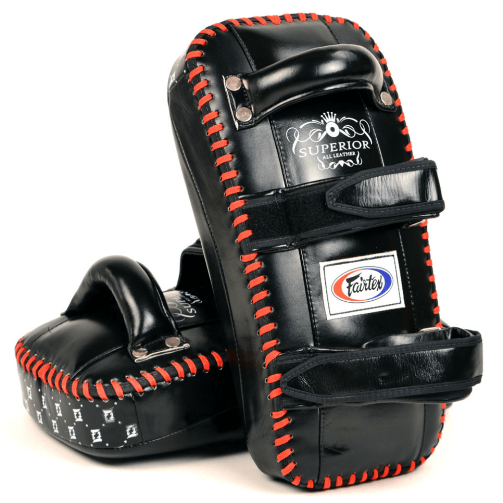 Fairtex Superior Thai Kick Pads i läder (KPLS2)