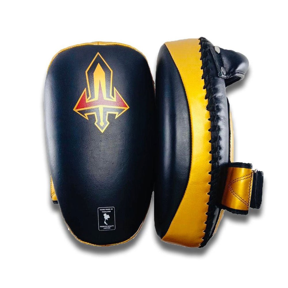 Arwut Black and Yellow Kick Pads