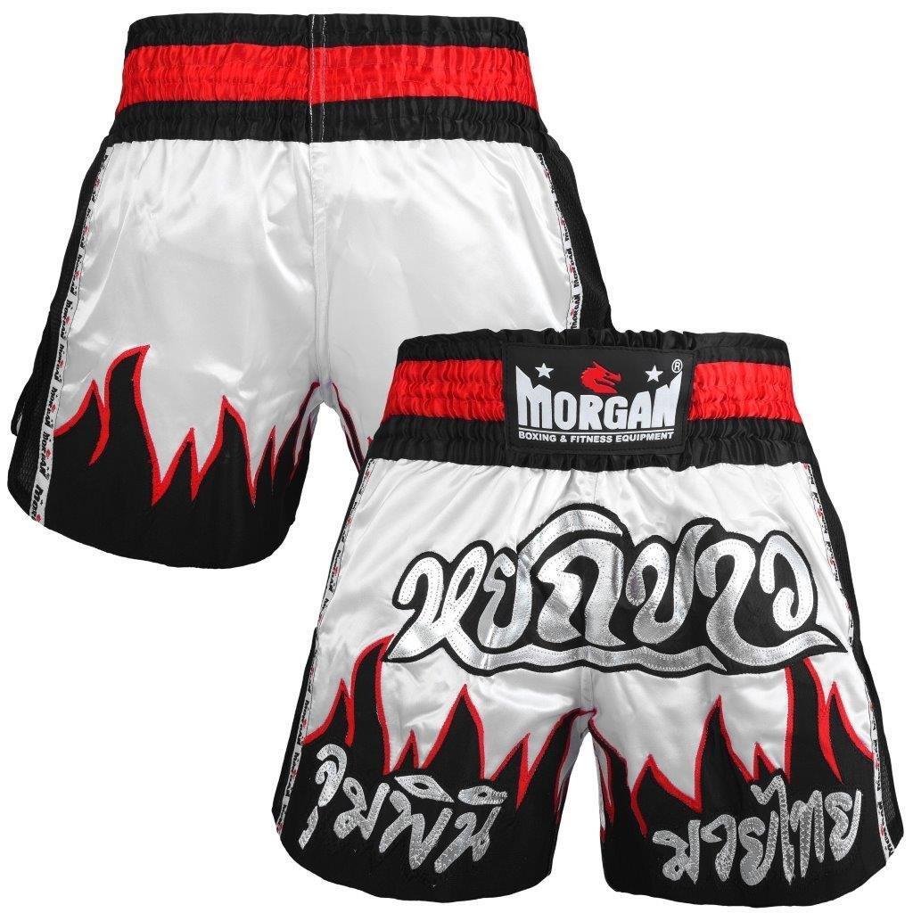 MORGAN V2 FLAME MUAY THAI SHORTS