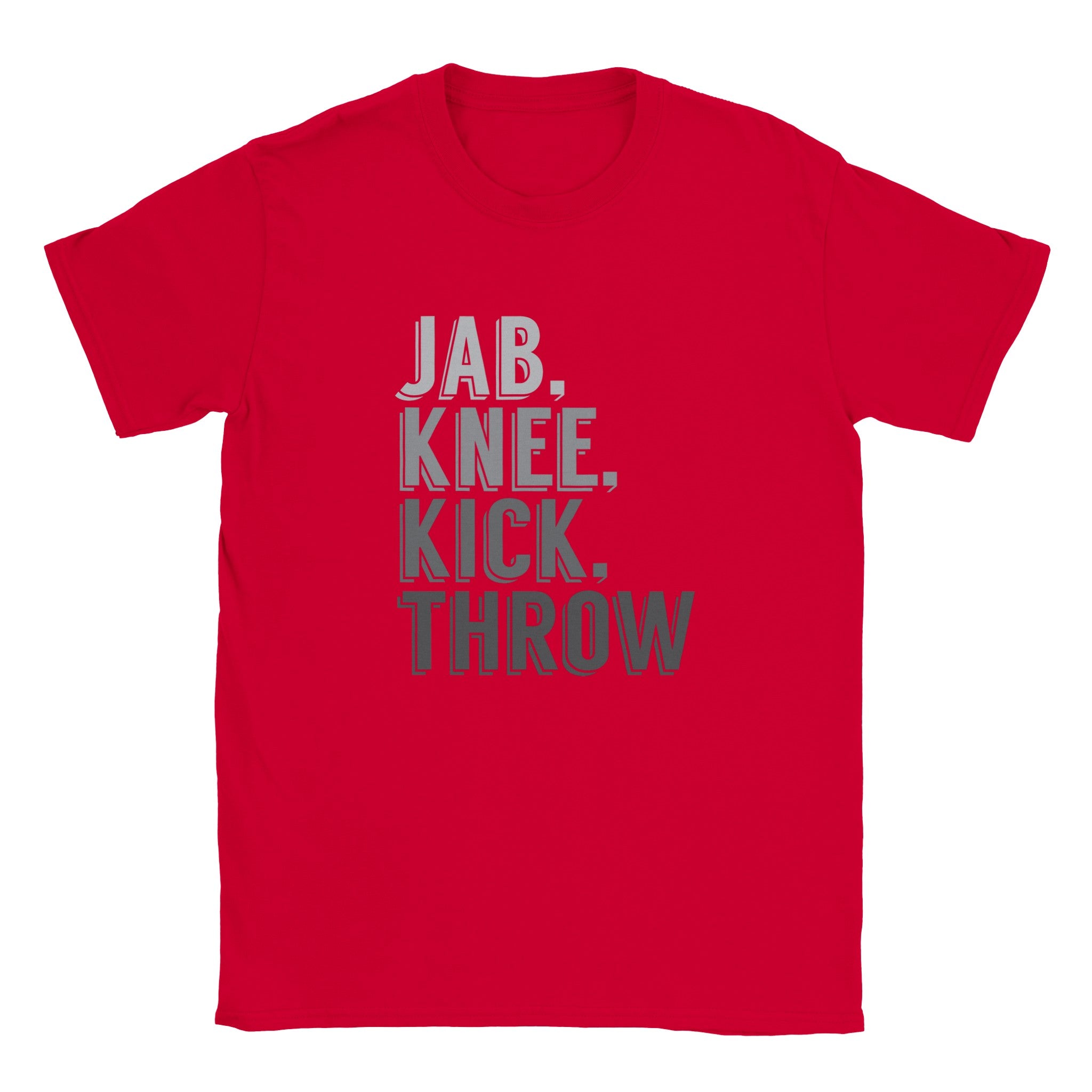 Jab Knee Kick Throw T-shirt