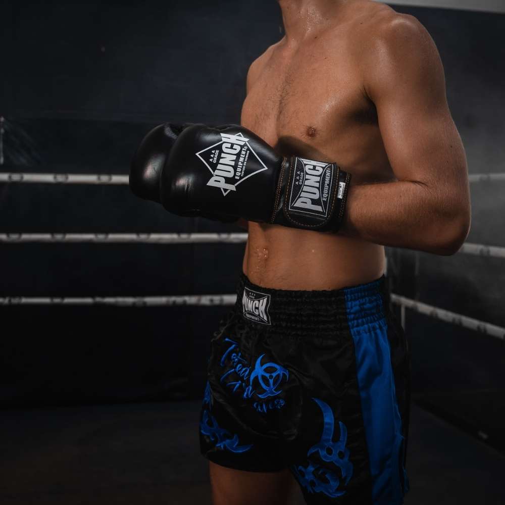 Punch Muay Thai boxningshandskar Black Diamond