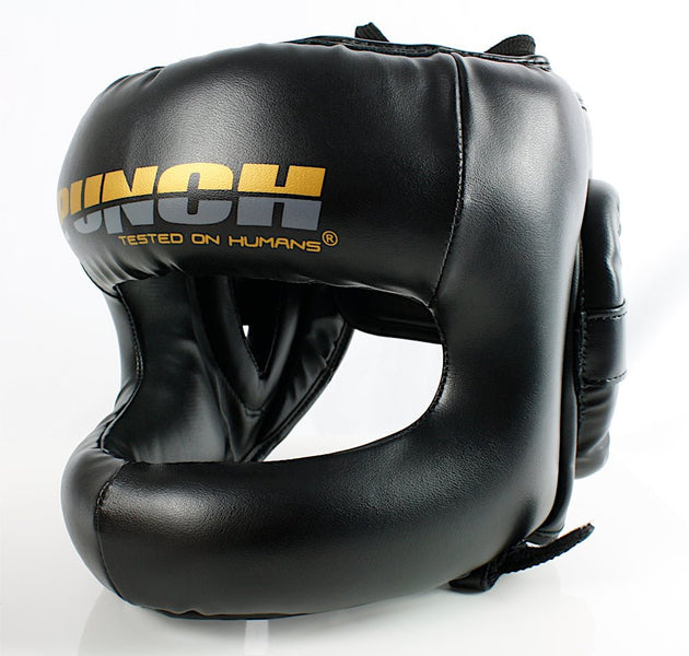 Nosebar Boxing Headgear Black