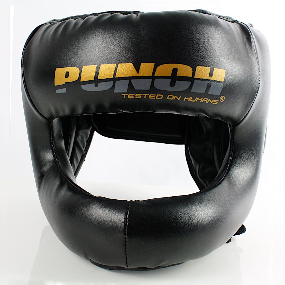 Nosebar Boxing Headgear Black