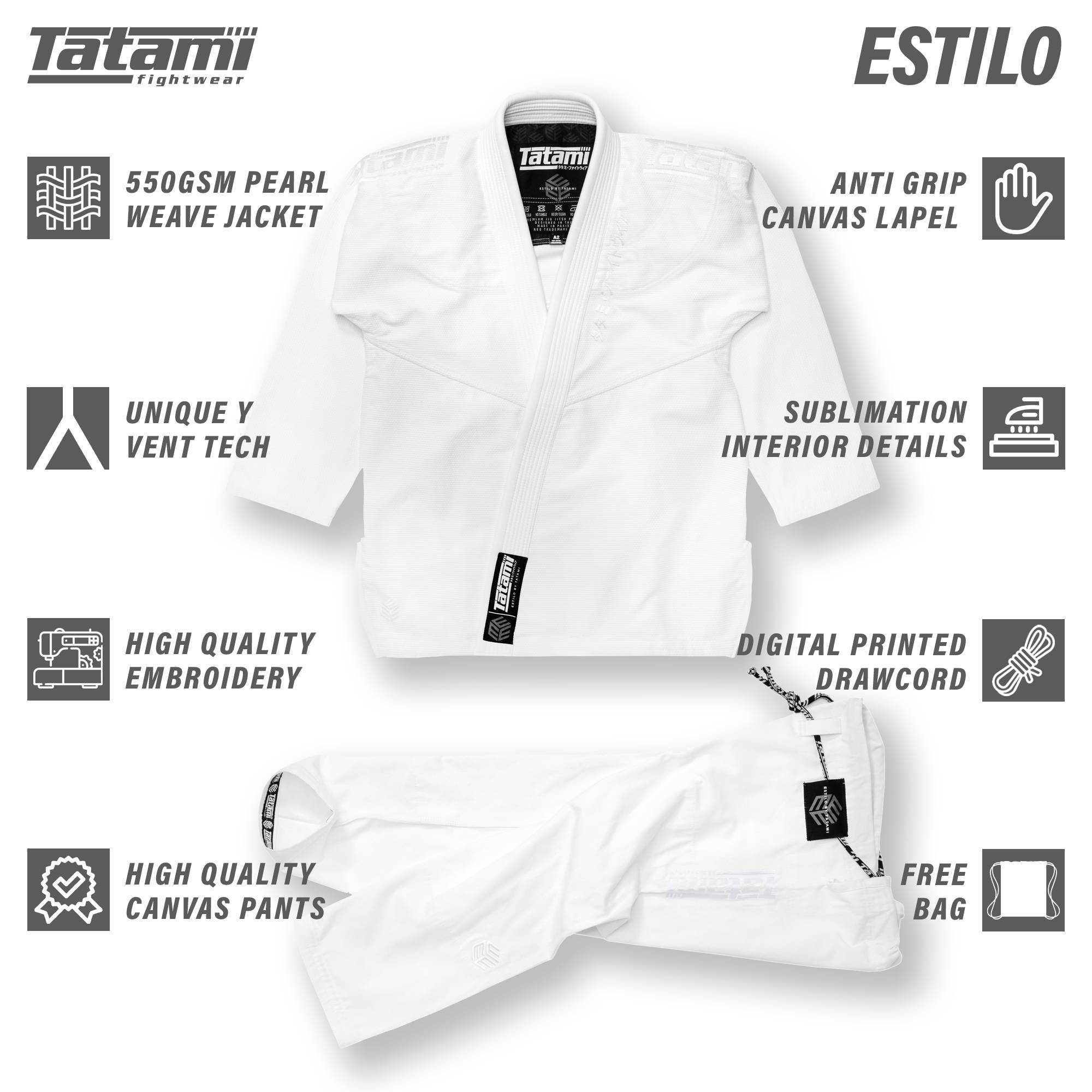 Tatami Estilo Black Label Gi