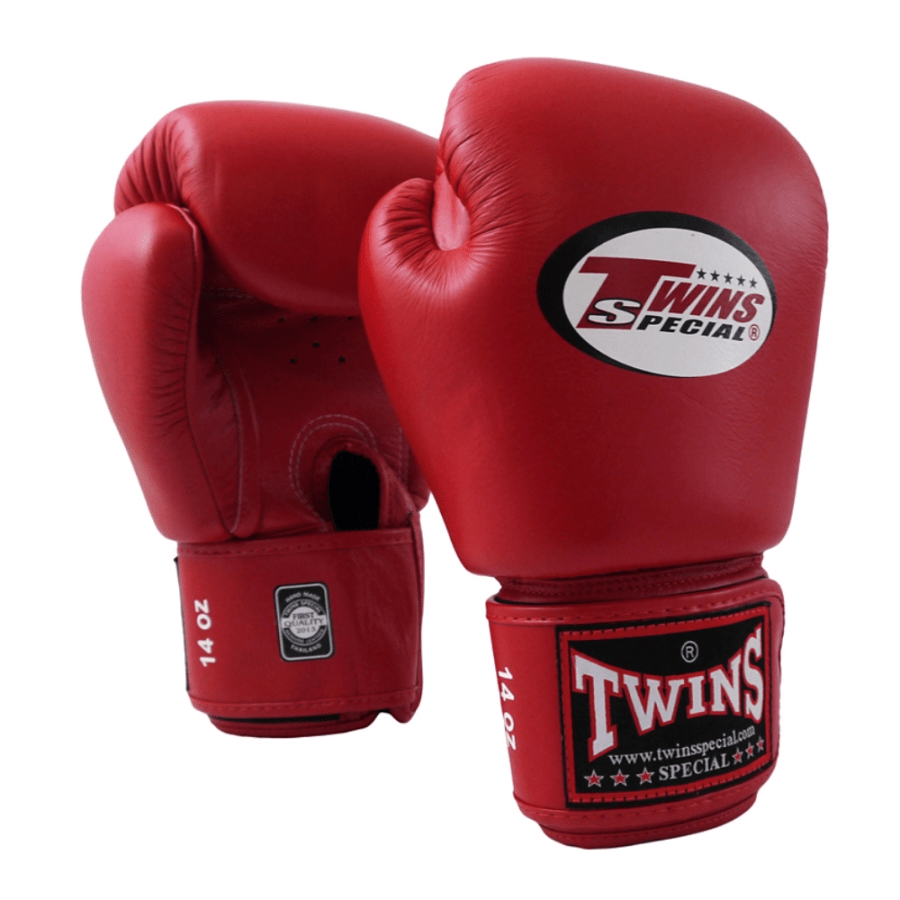 Red Muay Thai Boxing Gloves